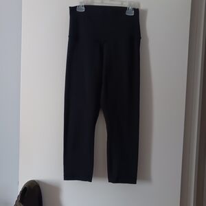 LULULEMON Black Align High Rise Cropped 18" Leggings 8